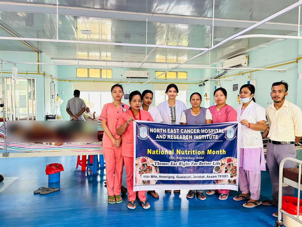 National Nutrition Month  at North East Cancer Hospital and Research Institute